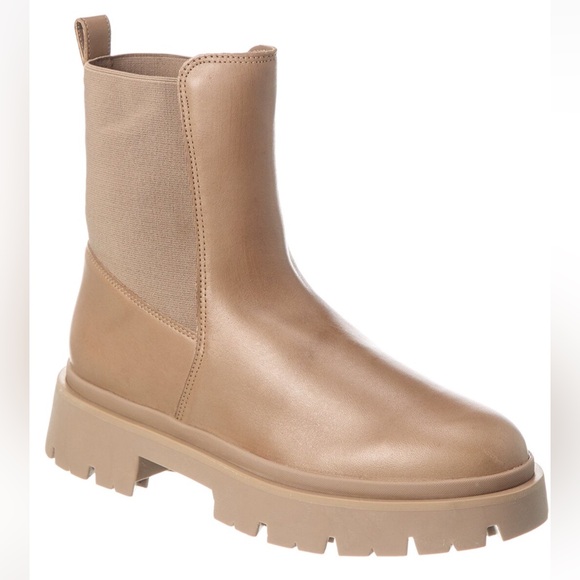 NWT SCHUTZ Billie Casual Leather Bootie - Picture 1 of 10